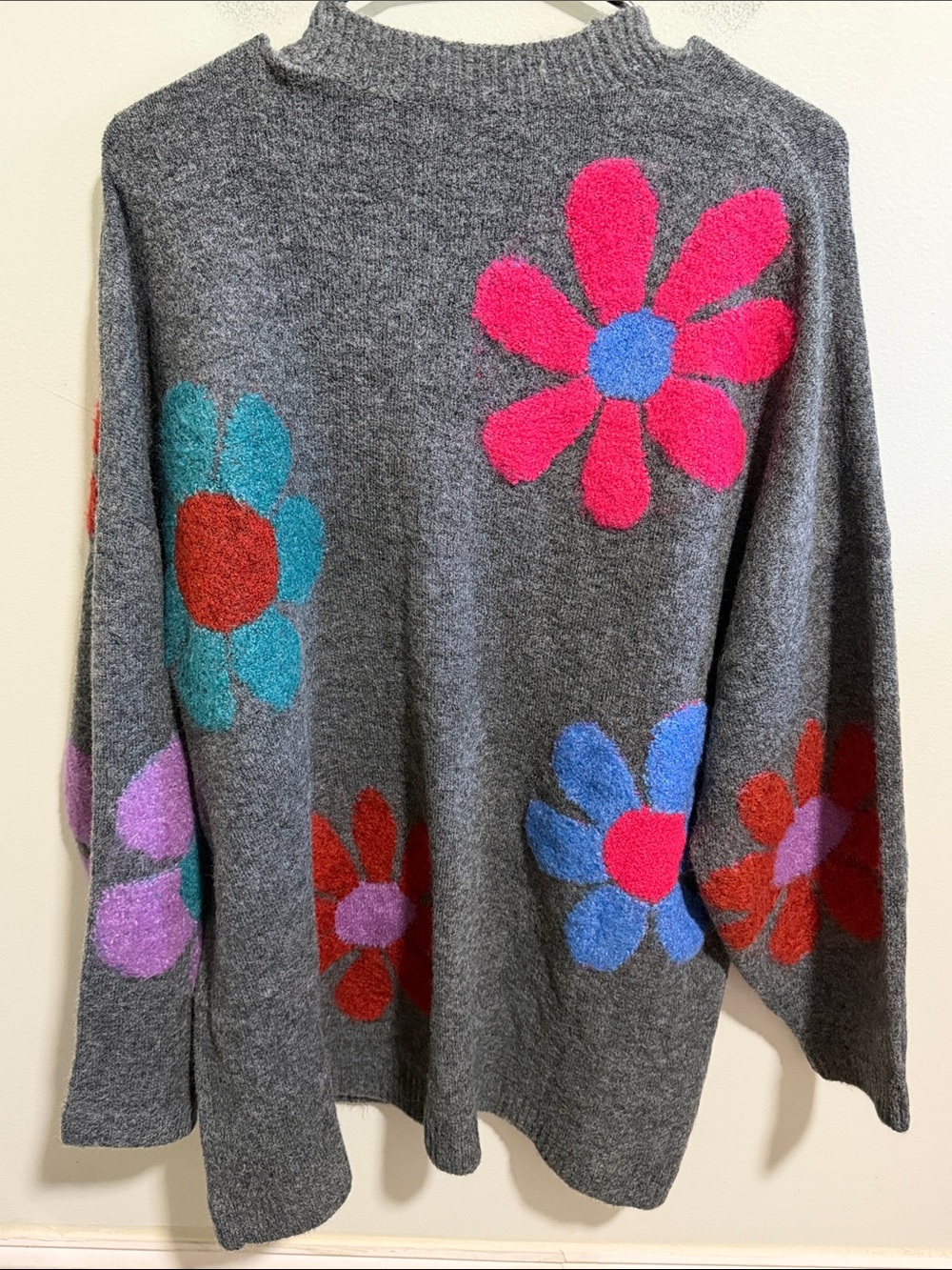 Natural Life Lexie Intarsia Cardigan Sweater Size S/M - Picture 7 of 9